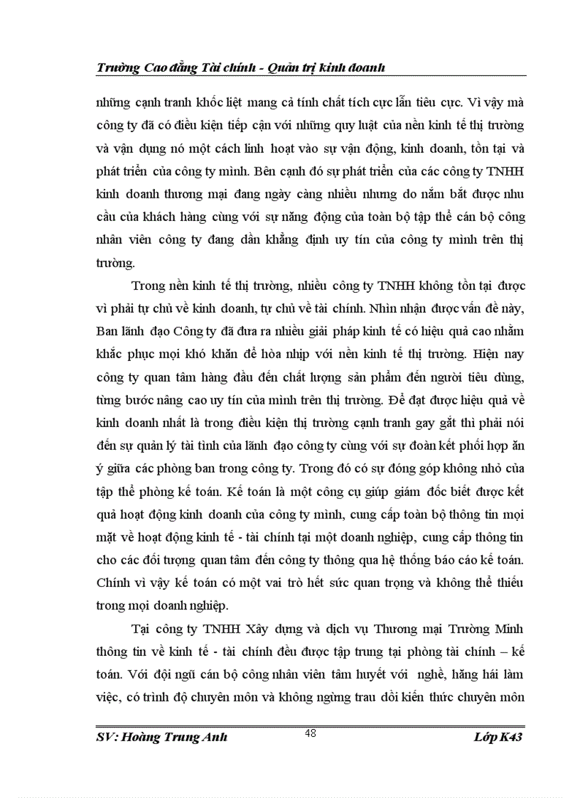 image for page Thực trạng kế toán bán hàng tại công ty tnhh xây dựng và dịch vụ thương mại trường minh