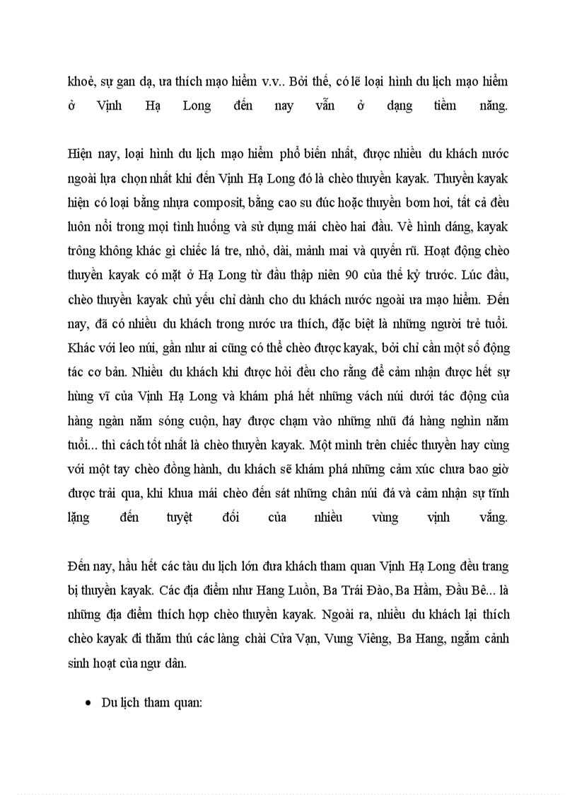 image for page Thực trạng phát triển du lịch của Vịnh Hạ Long cơ hội và thách thức khi lọt vào Top 7 kỳ quan thiên nhiên thế giới 1