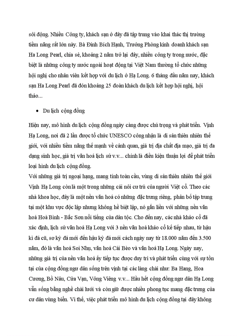 image for page Thực trạng phát triển du lịch của Vịnh Hạ Long cơ hội và thách thức khi lọt vào Top 7 kỳ quan thiên nhiên thế giới 1