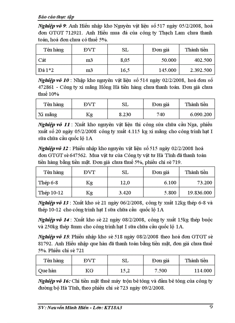 image for page Kế toán thu mua nhập xuất và dự trữ vật liệu chi phí vật liệu trong sử dụng