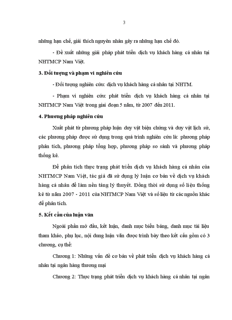 image for page Phát triển dịch vụ khách hàng cá nhân tại Ngân hàng thương mại cổ phần Nam Việt 1