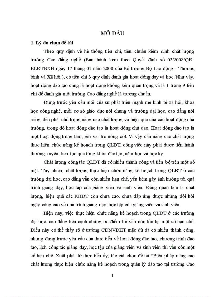 image for page Biện pháp nâng cao chất lượng thực hiện chức năng kế hoạch trong quản lý đào tạo tại trường Cao đẳng nghề Việt Đức Hà Tĩnh