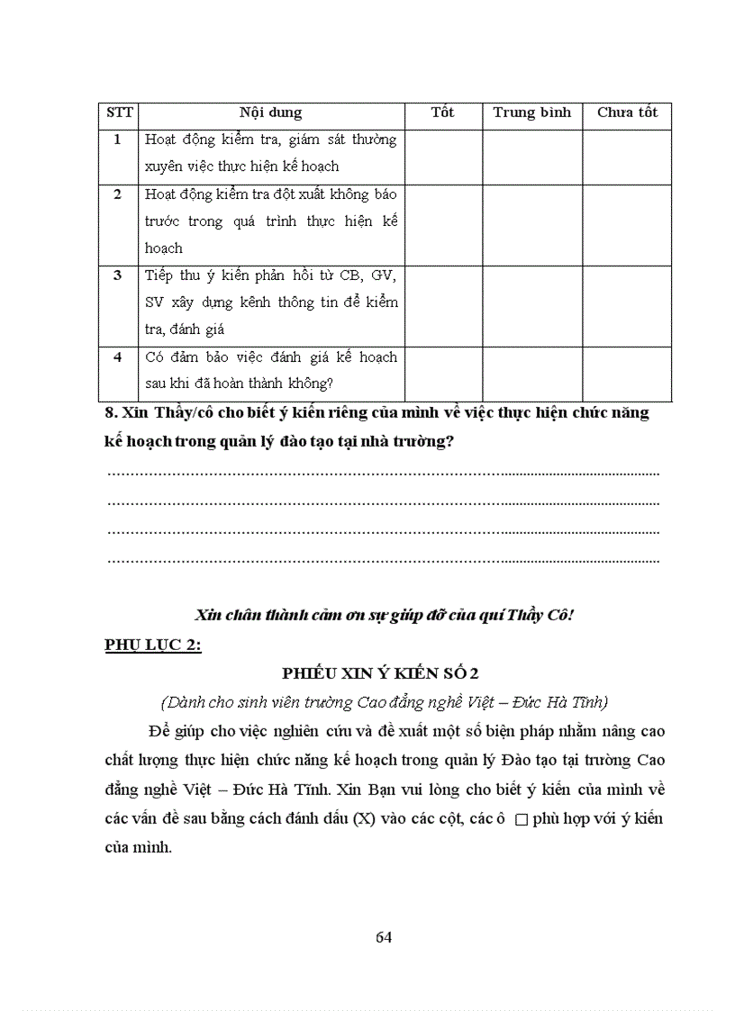 image for page Biện pháp nâng cao chất lượng thực hiện chức năng kế hoạch trong quản lý đào tạo tại trường Cao đẳng nghề Việt Đức Hà Tĩnh