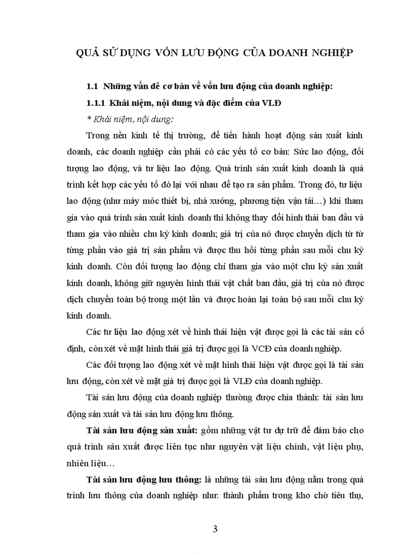 image for page Thực trạng công tác quản lý và sử dụng vốn lưu động tại chi nhánh công ty trách nhiệm hữu hạn thương mại và đầu tư kim han nam tại hà nội