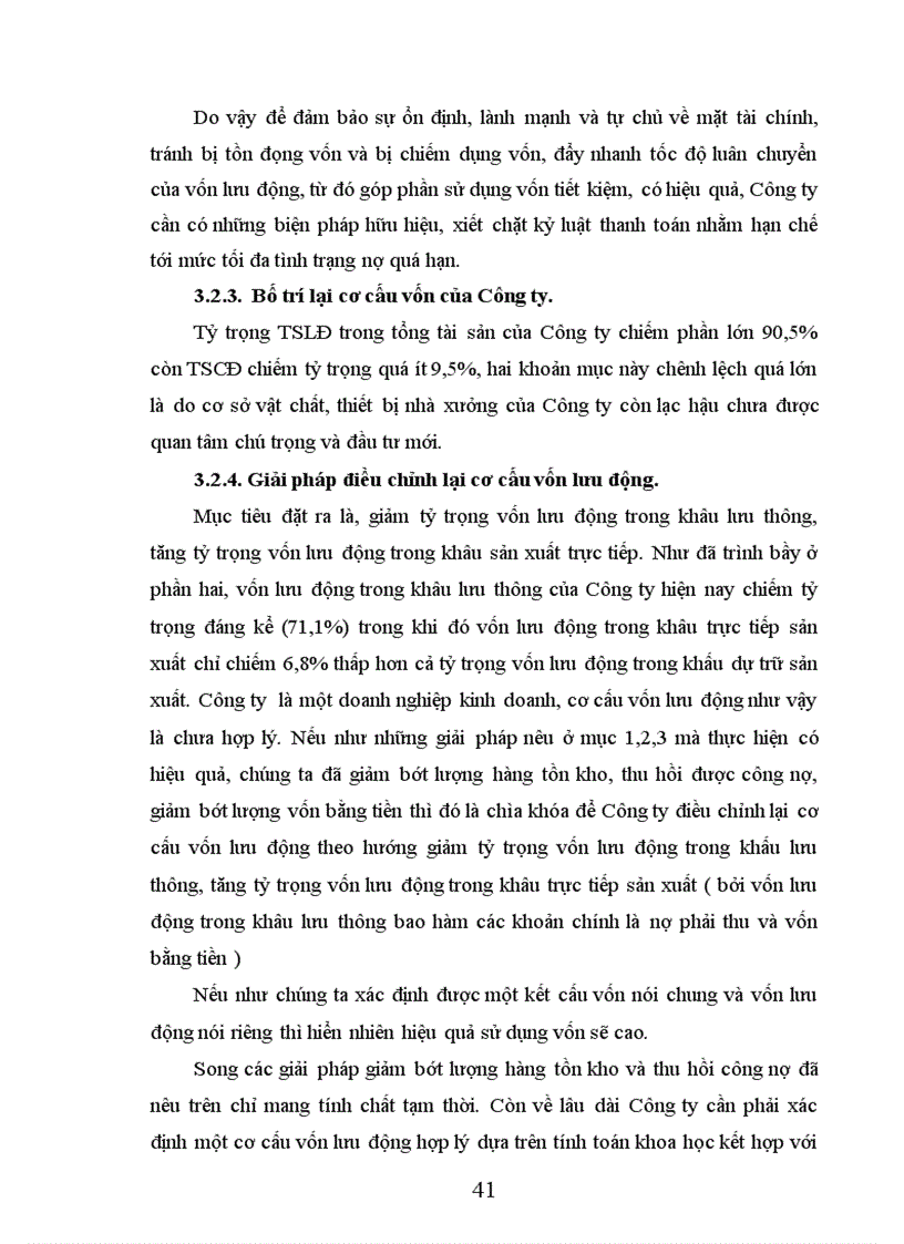 image for page Thực trạng công tác quản lý và sử dụng vốn lưu động tại chi nhánh công ty trách nhiệm hữu hạn thương mại và đầu tư kim han nam tại hà nội