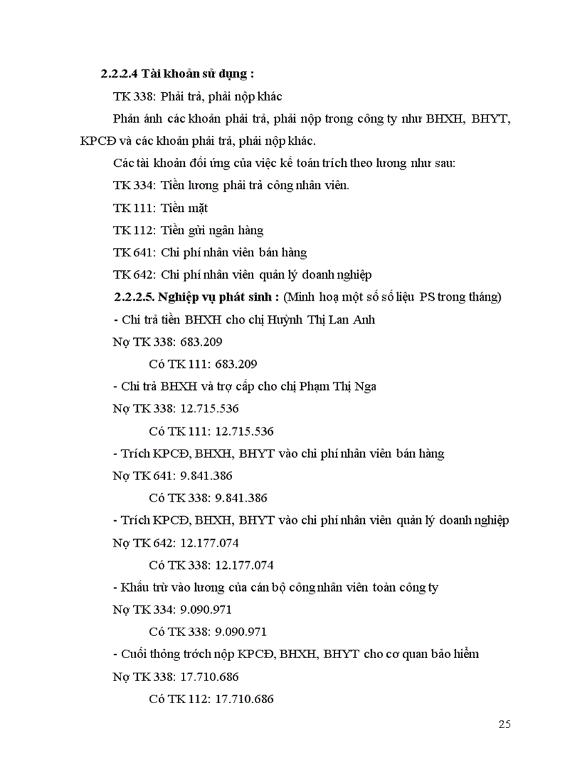 image for page Thực tế công tác kế toán tiền lương và các khoản trích theo lương tại công ty tnhh hợp giang