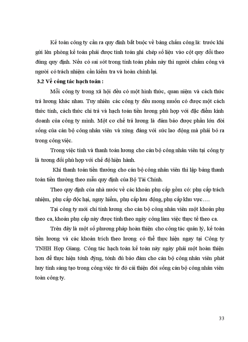 image for page Thực tế công tác kế toán tiền lương và các khoản trích theo lương tại công ty tnhh hợp giang