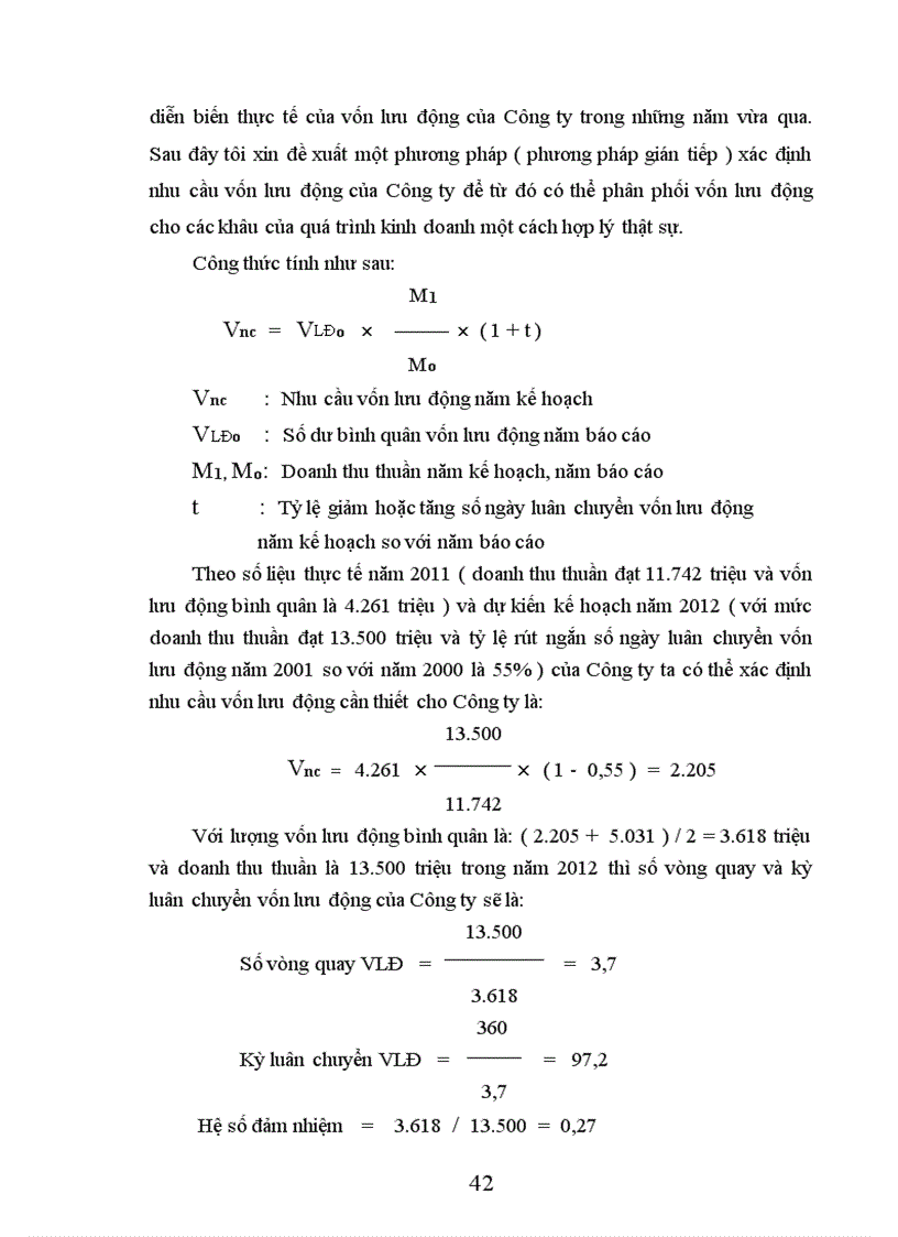image for page Thực trạng công tác quản lý và sử dụng vốn lưu động tại chi nhánh công ty trách nhiệm hữu hạn thương mại và đầu tư kim han nam tại hà nội 1