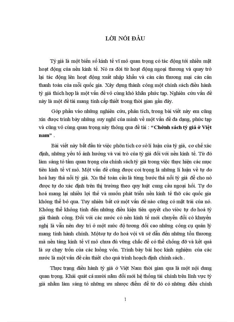 image for page Quá trình điều hành chính sách tỷ giá ở việt nam