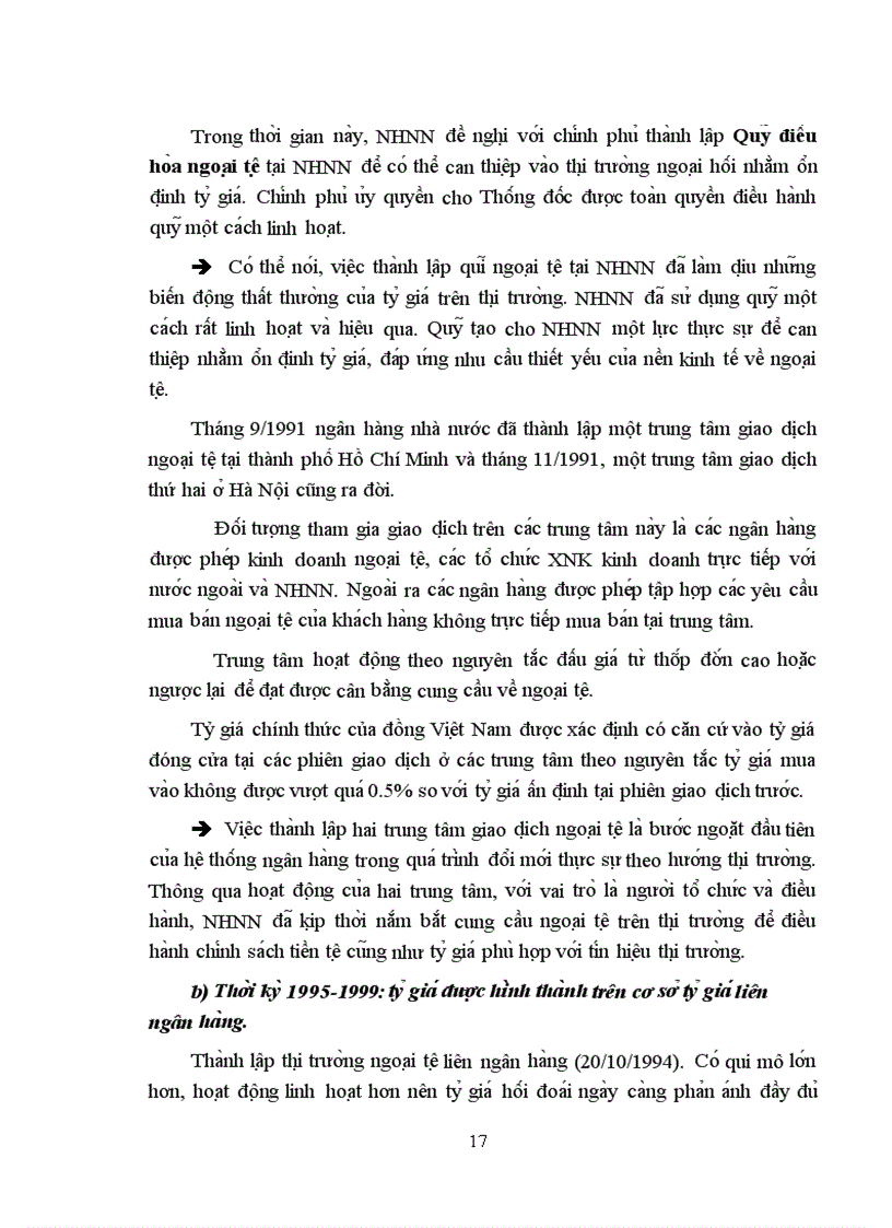 image for page Quá trình điều hành chính sách tỷ giá ở việt nam