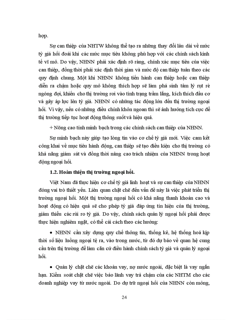 image for page Quá trình điều hành chính sách tỷ giá ở việt nam