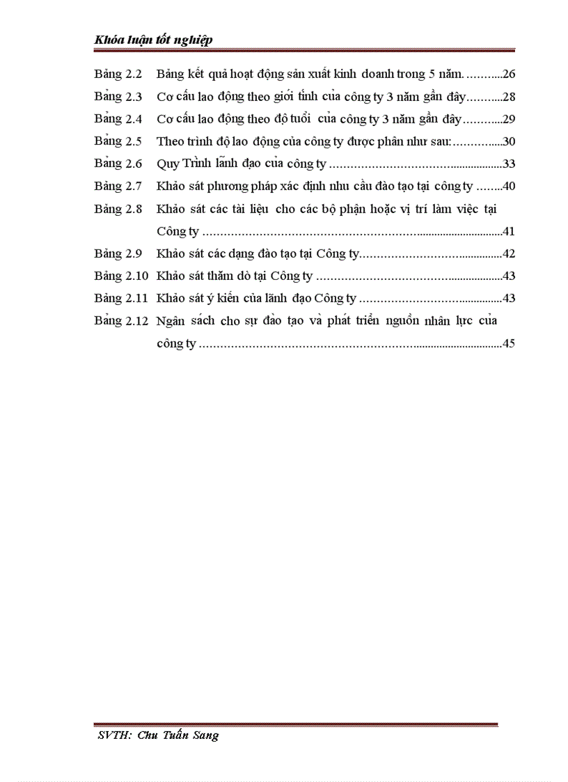 image for page Thực trạng công tác đào tạo và phát triển nguồn nhân lực ở công ty tnhh vinafco