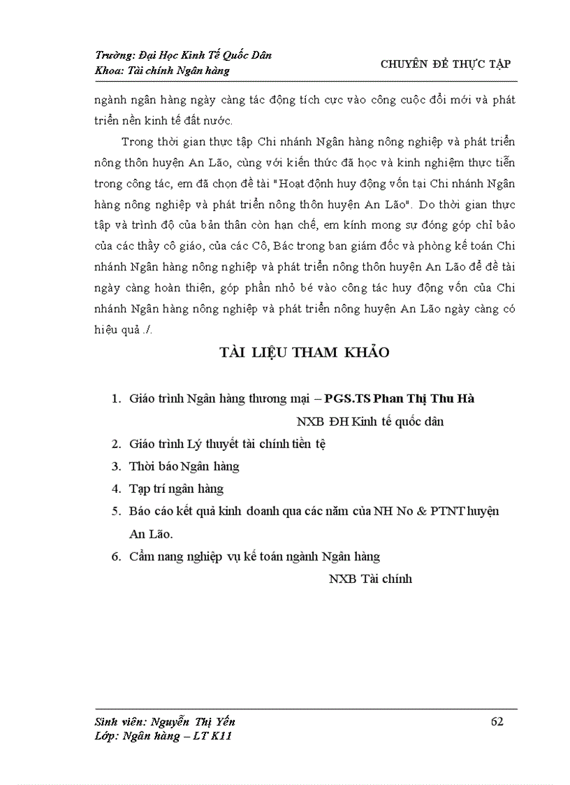 image for page THỰC TRẠNG HOẠT ĐỘNG HUY ĐỘNG VỐN TẠI NH No PTNT HUYỆN AN LÃO