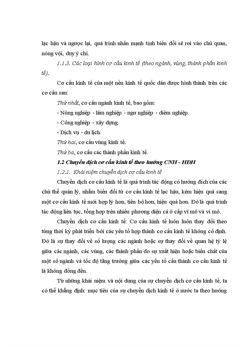 image for page Chuyển dịch cơ cấu kinh tế huyện Kim Bảng theo hướng CNH HĐH giai đoạn 2010 2015