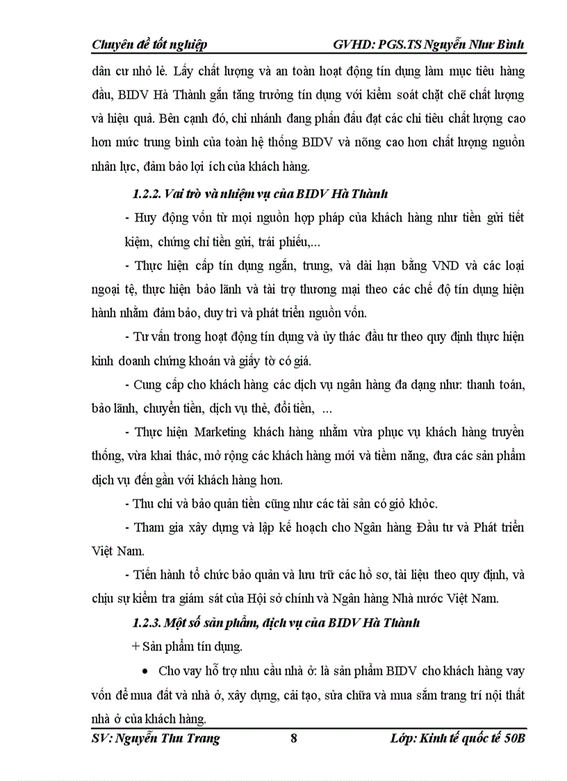 image for page Rủi ro trong phương thức thanh toán tín dụng chứng từ tại Chi nhánh Hà Thành Ngân hàng Đầu tư và phát triển Việt Nam