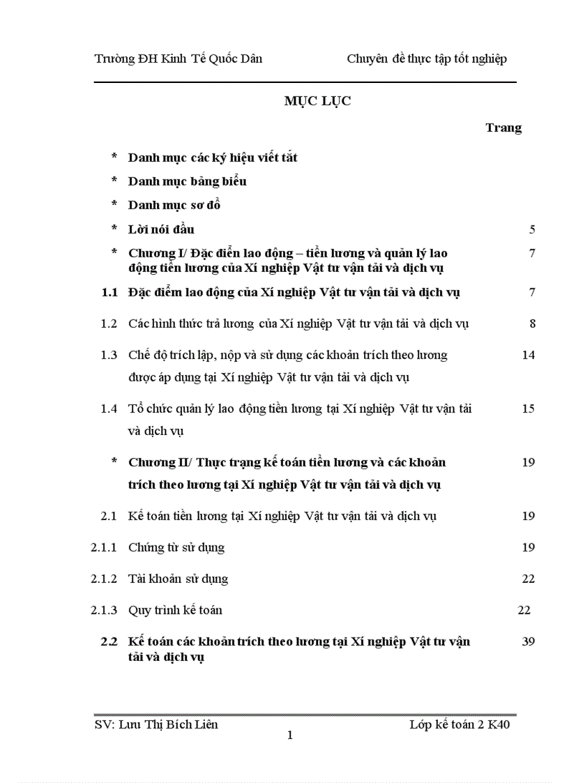 image for page Kế toán tiền lương và các khoản trích theo lương tại Xí nghiệp Vật tư vận tải và dịch vụ