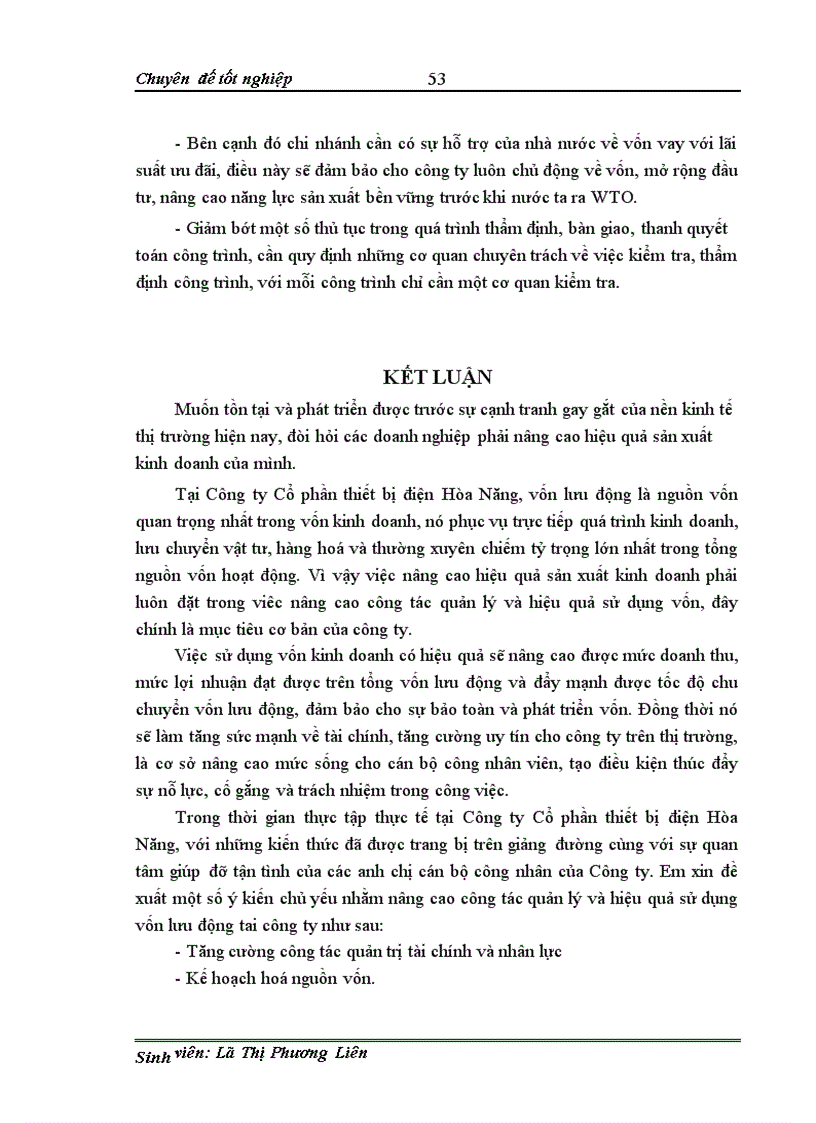 image for page Nâng cao hiệu quả sử dụng vốn tại Công ty Cổ phần thiết bị điện Hòa Năng