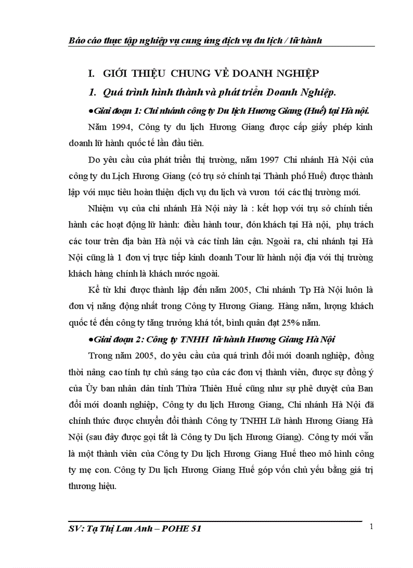 image for page Báo cáo thực tập nghiệp vụ cung ứng dịch vụ du lịch lữ hành