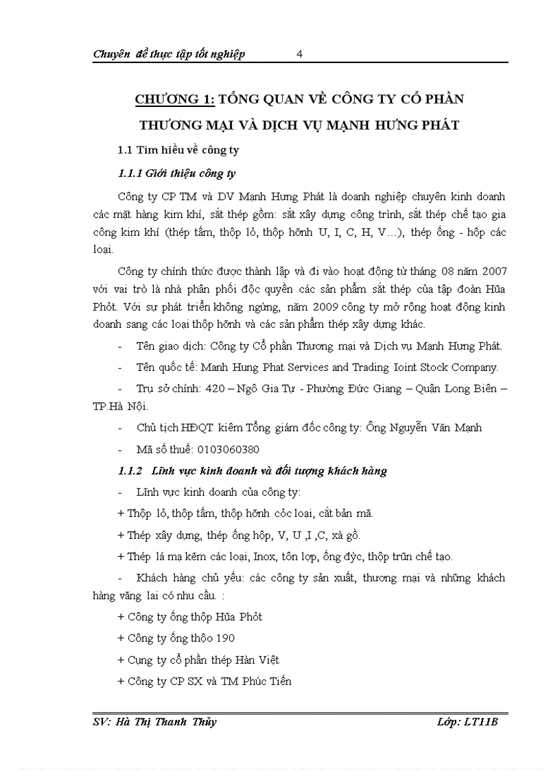 image for page Xây dựng phần mềm quản lý hàng tồn kho tại Công ty cổ phần thương mại và dịch vụ Mạnh Hưng Phát