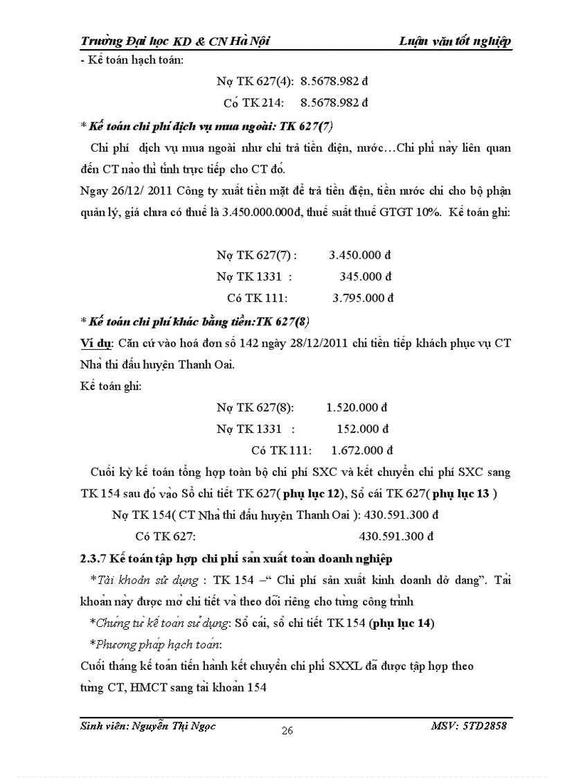 image for page Kế toán tập hợp chi phí sản xuất và tính giá thành sản phẩm xây lắp tại Công ty Cổ phần Đầu tư Xây dựng Thương mại Hồng Điệp