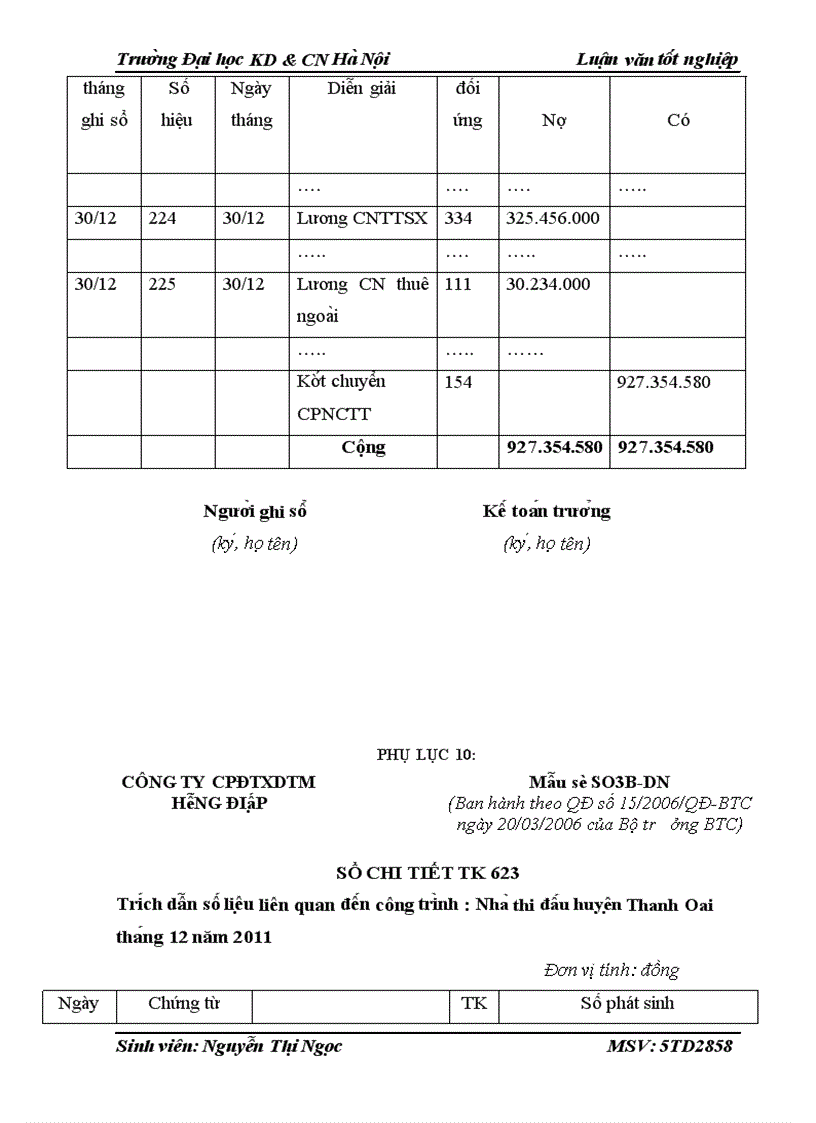image for page Kế toán tập hợp chi phí sản xuất và tính giá thành sản phẩm xây lắp tại Công ty Cổ phần Đầu tư Xây dựng Thương mại Hồng Điệp