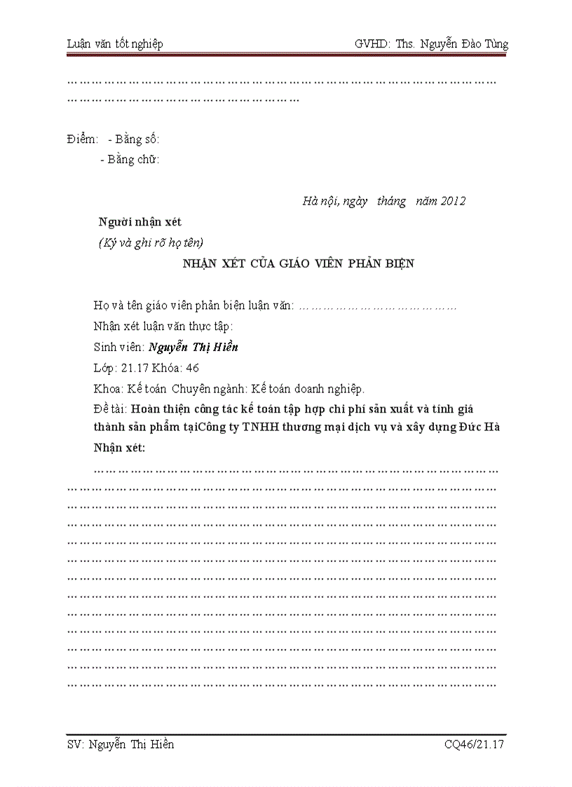 image for page Hoàn thiện công tác kế toán tập hợp chi phí sản xuất và tính giá thành sản phẩm tại công ty tnhh thương mại dịch vụ và xây dựng đức