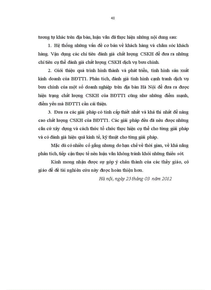 image for page Một số giải pháp nhằm hoàn thiện công tác chăm sóc khách hàng tại Bưu điện Trung tâm 1 Hà Nội 5