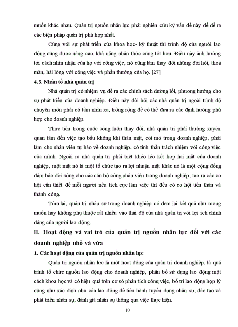 image for page Quản trị nguồn nhân lực trong các doanh nghiệp nhỏ và vừa Việt Nam Thực trạng và giải pháp 6