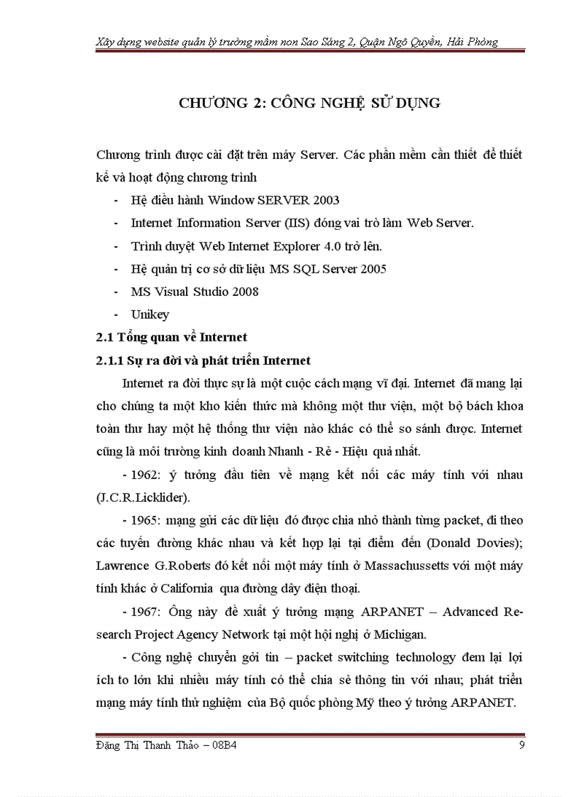 image for page Xây dựng website quản lý trường mầm non Sao Sáng 2 Quận Ngô Quyền Hải Phòng