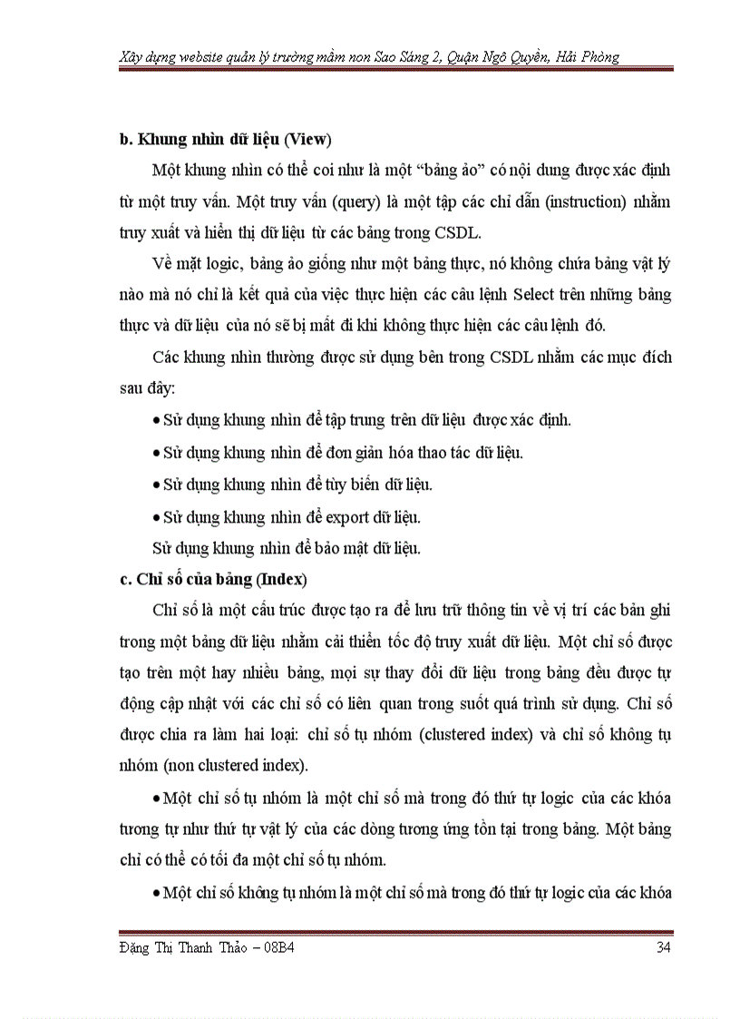 image for page Xây dựng website quản lý trường mầm non Sao Sáng 2 Quận Ngô Quyền Hải Phòng