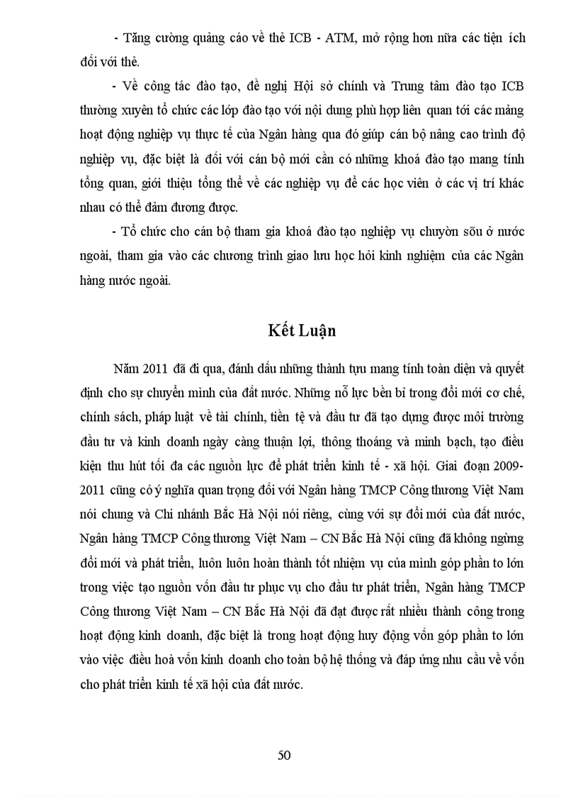image for page Giải pháp nhằm nâng cao hiệu quả huy động vốn tại Ngân hàng Thương mại Cổ phần Công Thương Việt Nam Chi nhánh Bắc Hà Nội