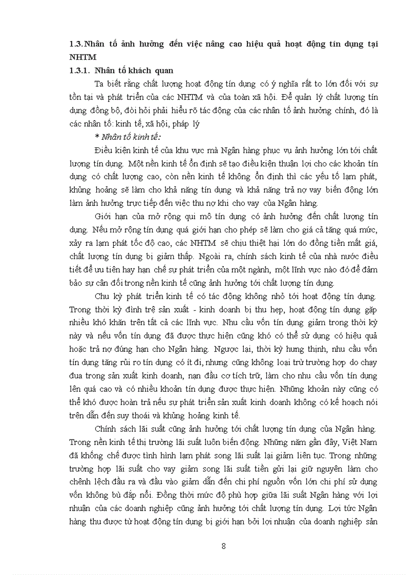 image for page Nâng cao hiệu quả hoạt động tín dụng tại Ngân hàng TMCP Xuất Nhập Khẩu Việt Nam Eximbank chi nhánh Hà Nội