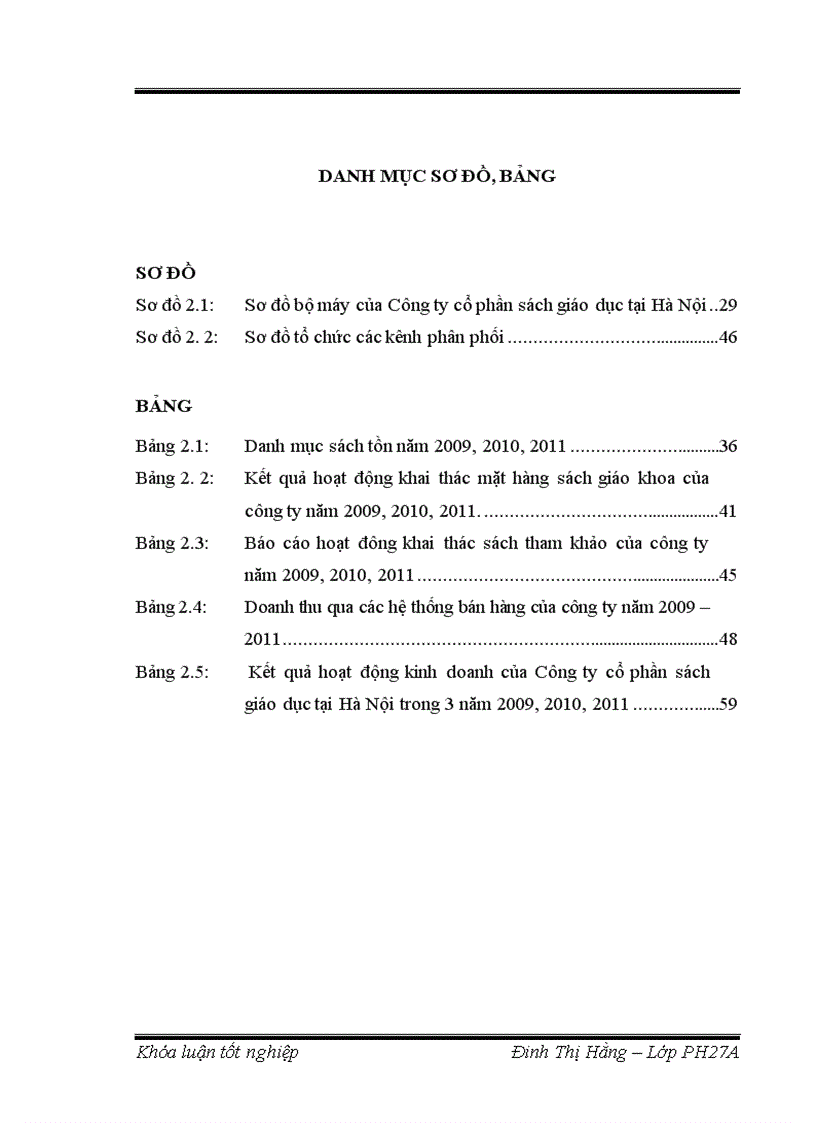 image for page Hoạt động phát hành sách giáo dục của Công ty Cổ phần sách Giáo Dục tại Hà Nội năm 2009 201