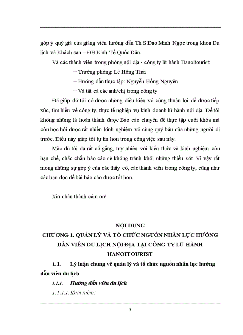 image for page Công tác tổ chức và quản lý nhằm nâng cao chất lượng nguồn nhân lực hướng dẫn viên du lịch nội địa tại công ty Lữ hành HanoiTourist 1