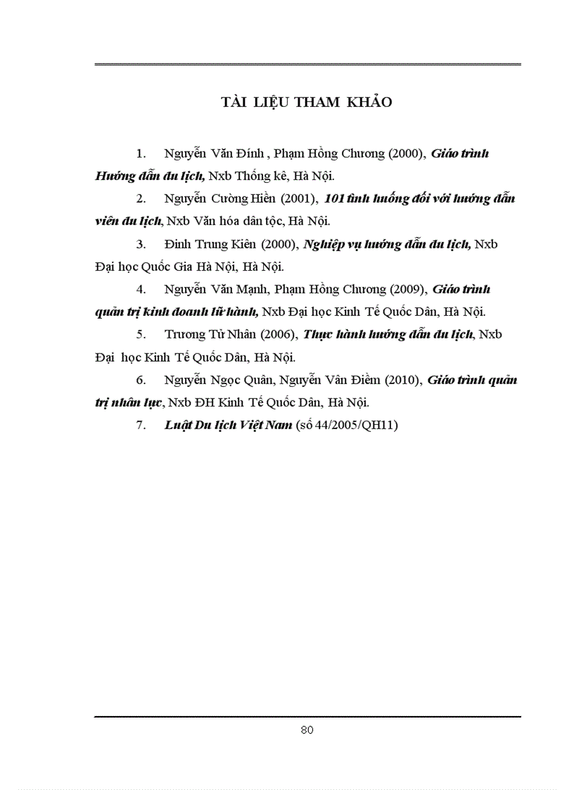 image for page Công tác tổ chức và quản lý nhằm nâng cao chất lượng nguồn nhân lực hướng dẫn viên du lịch nội địa tại công ty Lữ hành HanoiTourist 1