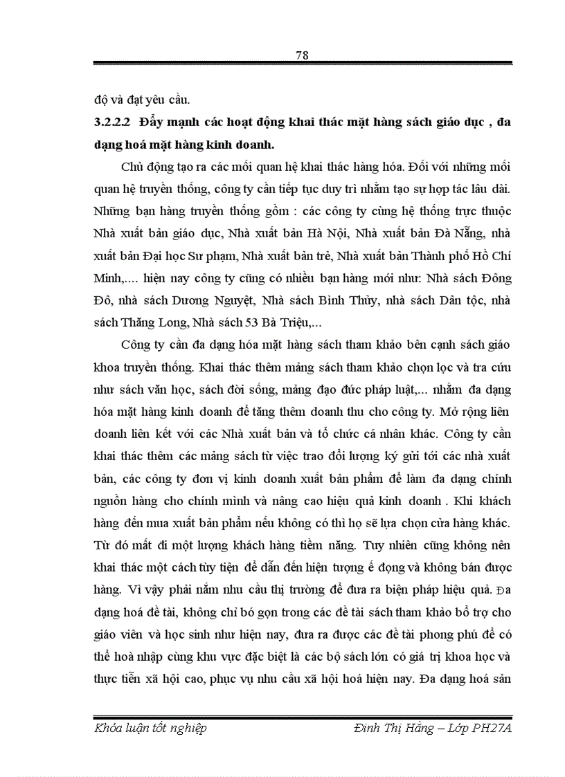 image for page Hoạt động phát hành sách giáo dục của Công ty Cổ phần sách Giáo Dục tại Hà Nội năm 2009 201 1