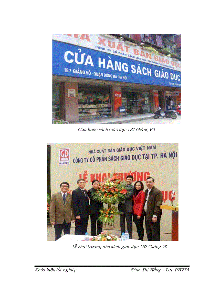 image for page Hoạt động phát hành sách giáo dục của Công ty Cổ phần sách Giáo Dục tại Hà Nội năm 2009 201 1