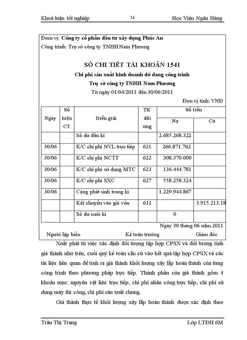 image for page Hoàn thiện công tác kế toán chi phí sản xuất và tính giá thành sản phẩm xây lắp tại Công ty cổ phần đầu tư xây dựng Phúc An 1