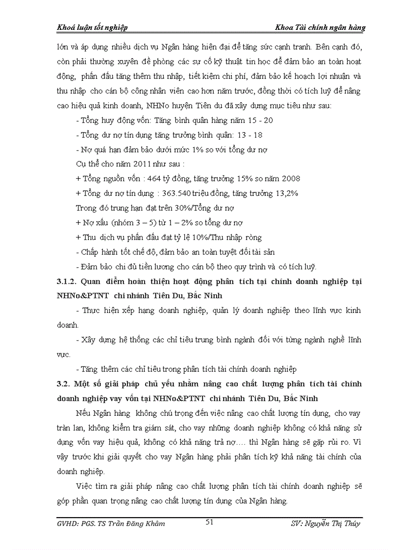 image for page Hoạt động phân tích tài chính doanh nghiệp vay vốn tại Ngân hàng nông nghiệp và Phát triển nông thôn chi nhánh huyện Tiên Du tỉnh Bắc Nin