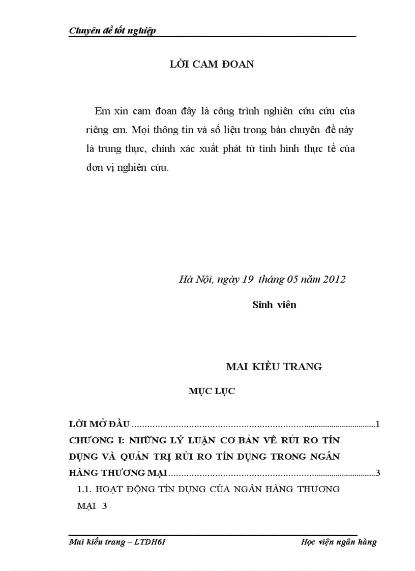 image for page Quản lý rủi ro tín dụng tại ngân hàng thương mại cổ phần Đầu tư và phát triển Việt Nam