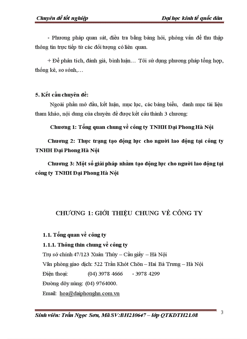 image for page Tạo động lực cho người lao động tại công ty trách nhiệm hữu hạn Đại Phong Hà Nội