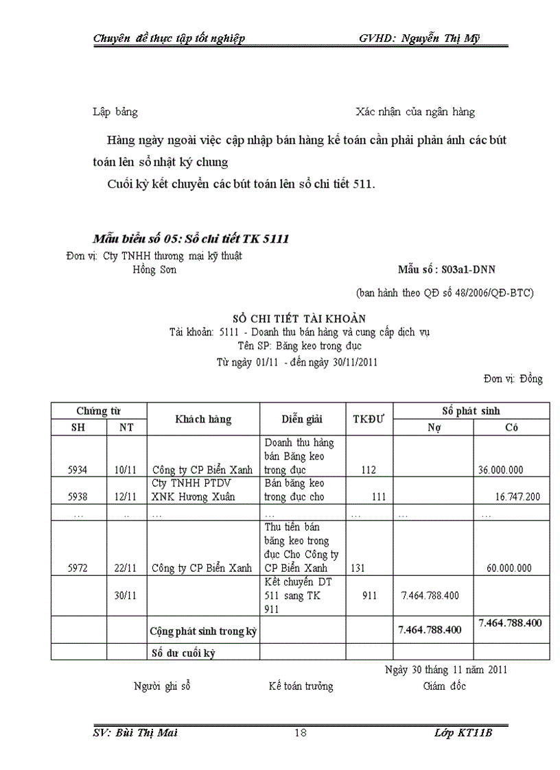 image for page Hoàn thiện kế toán bán hàng và xác định kết quả kinh doanh tại công ty TNHH thương mại kỹ thuật Hồng Sơn