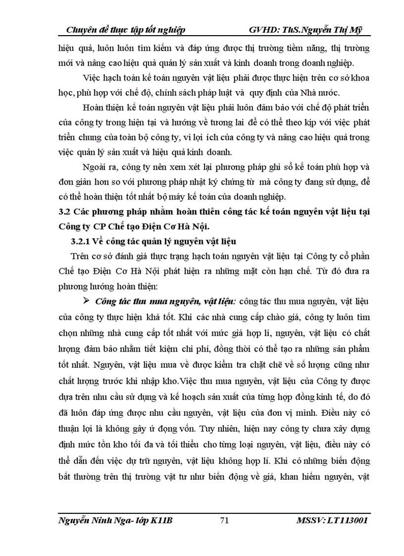 image for page Hoàn thiện kế toán nguyên vật liệu tại Công ty Cổ phần Chế tạo Điện cơ Hà Nội