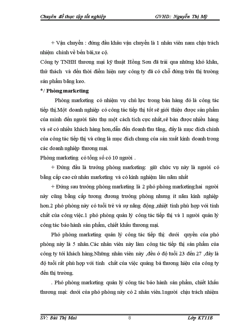 image for page Hoàn thiện kế toán bán hàng và xác định kết quả kinh doanh tại công ty TNHH thương mại kỹ thuật Hồng S