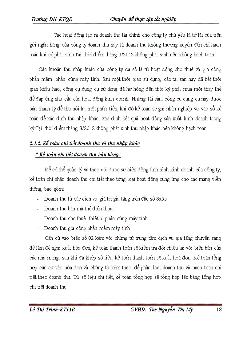 image for page Hoàn thiện kế toán doanh thu chi phí và xác định kết quả kinh doanh tại Công ty cổ phần đầu tư phát triển công nghệ và truyền thông 1