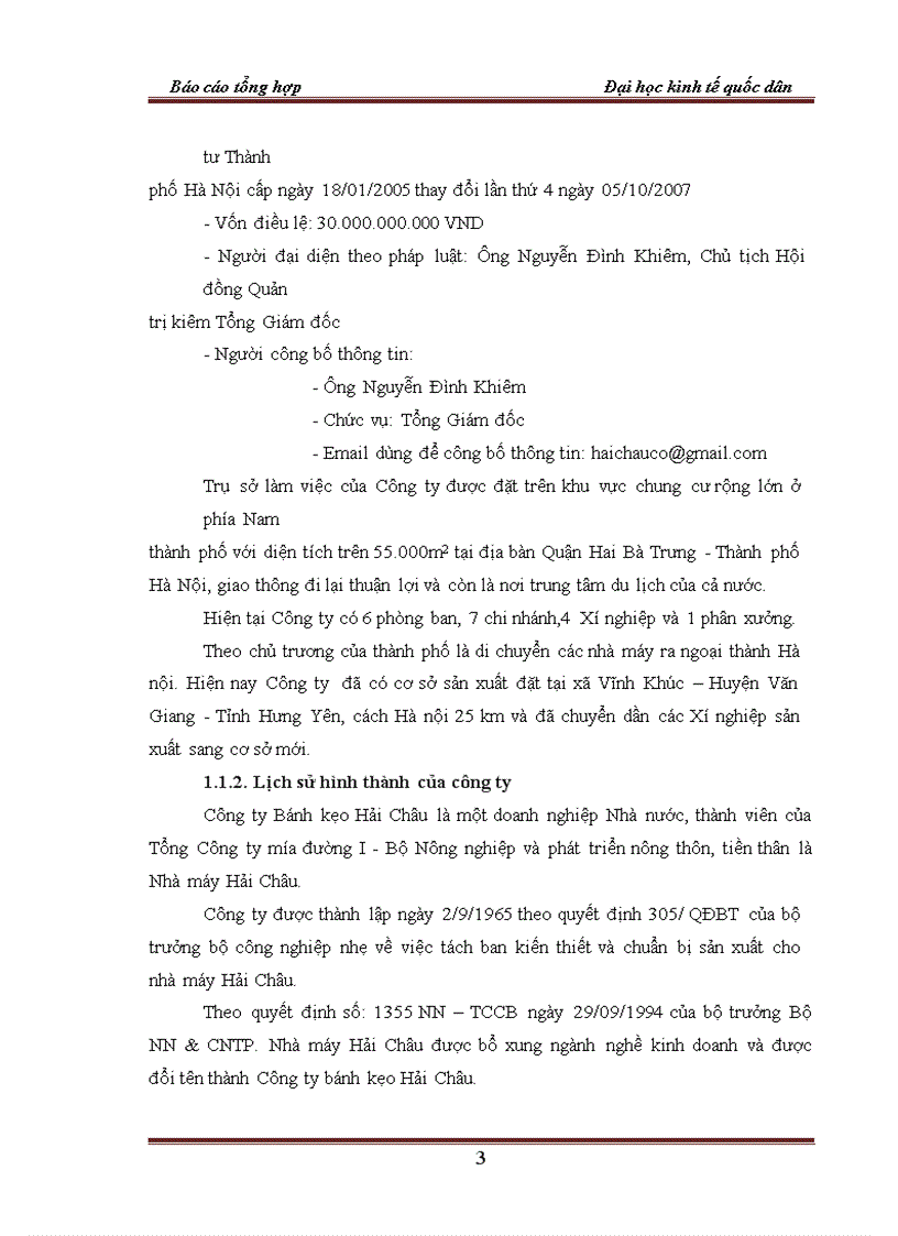 image for page Tổ chúc bộ máy kế toán tại công ty cổ phần bánh kẹo HẢI CHÂU 1