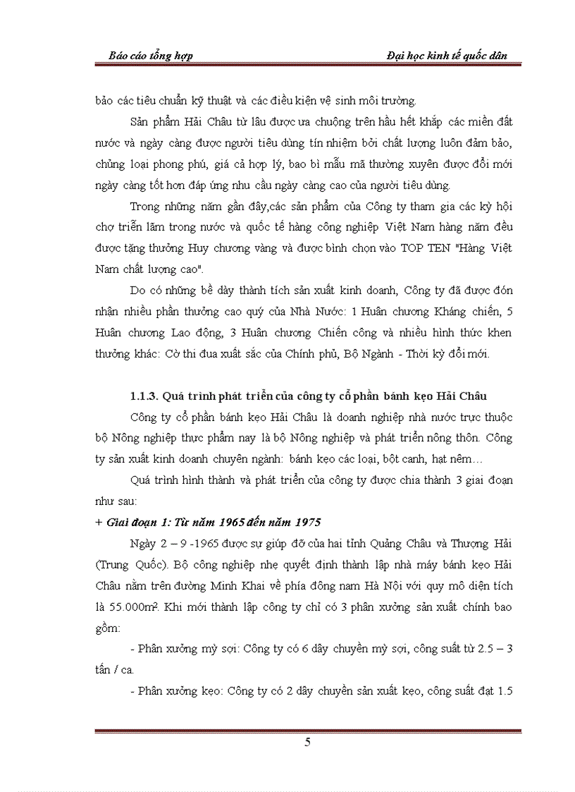 image for page Tổ chúc bộ máy kế toán tại công ty cổ phần bánh kẹo HẢI CHÂU 1