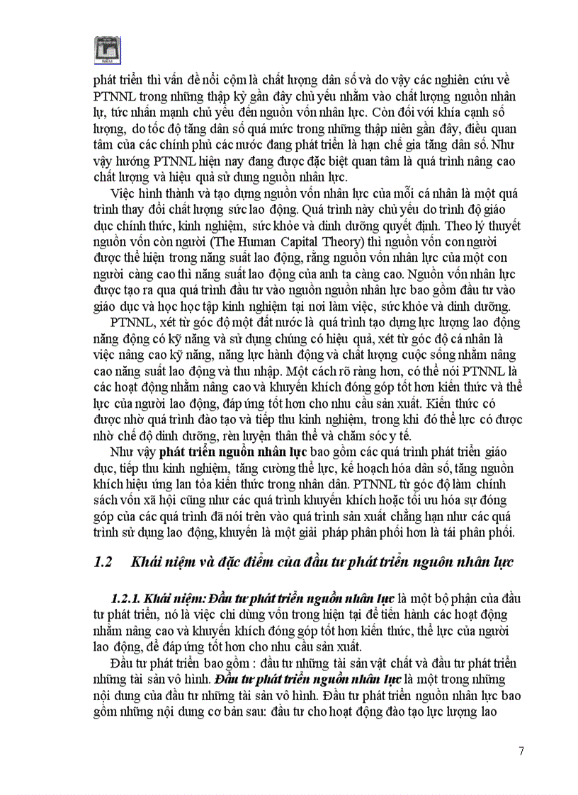 image for page Đầu tư phát triển nguồn nhân lực ở Việt Nam