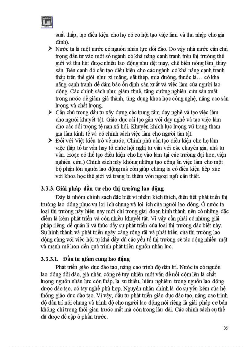 image for page Đầu tư phát triển nguồn nhân lực ở Việt Nam