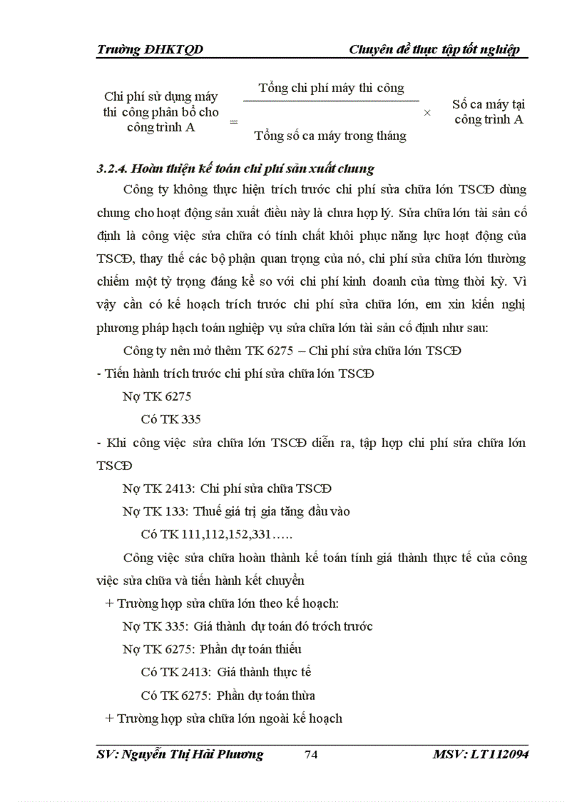 image for page Kế toán tập hợp chi phí sản xuất và tính giá thànhsản phẩm tại công ty tnhh một thành viên 29 tổng công ty xây dựng 319